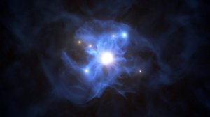 Halloween in Space? Cosmic Spider Webs and Supermassive Black Holes