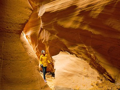 Antelope Canyon from the giant screen film Into America's Wild