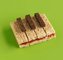 sandwich shaped as piano keys