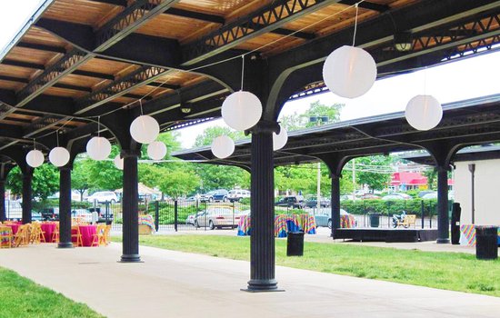 Exterior of the Thalhimer Pavilion