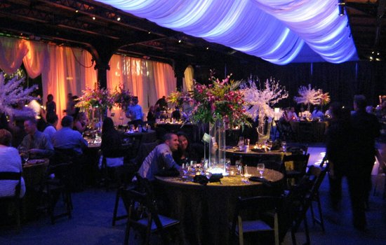 Image of Thalhimer Pavilion at night