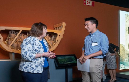 Intern in Pompeii exhibition.jpg