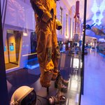 Astronaut suit in Speed exhibition.
