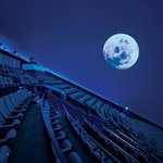 Jupiter shown on The Dome screen.