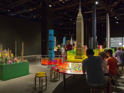 Decorative Towers of Tomorrow with LEGOS® Bricks